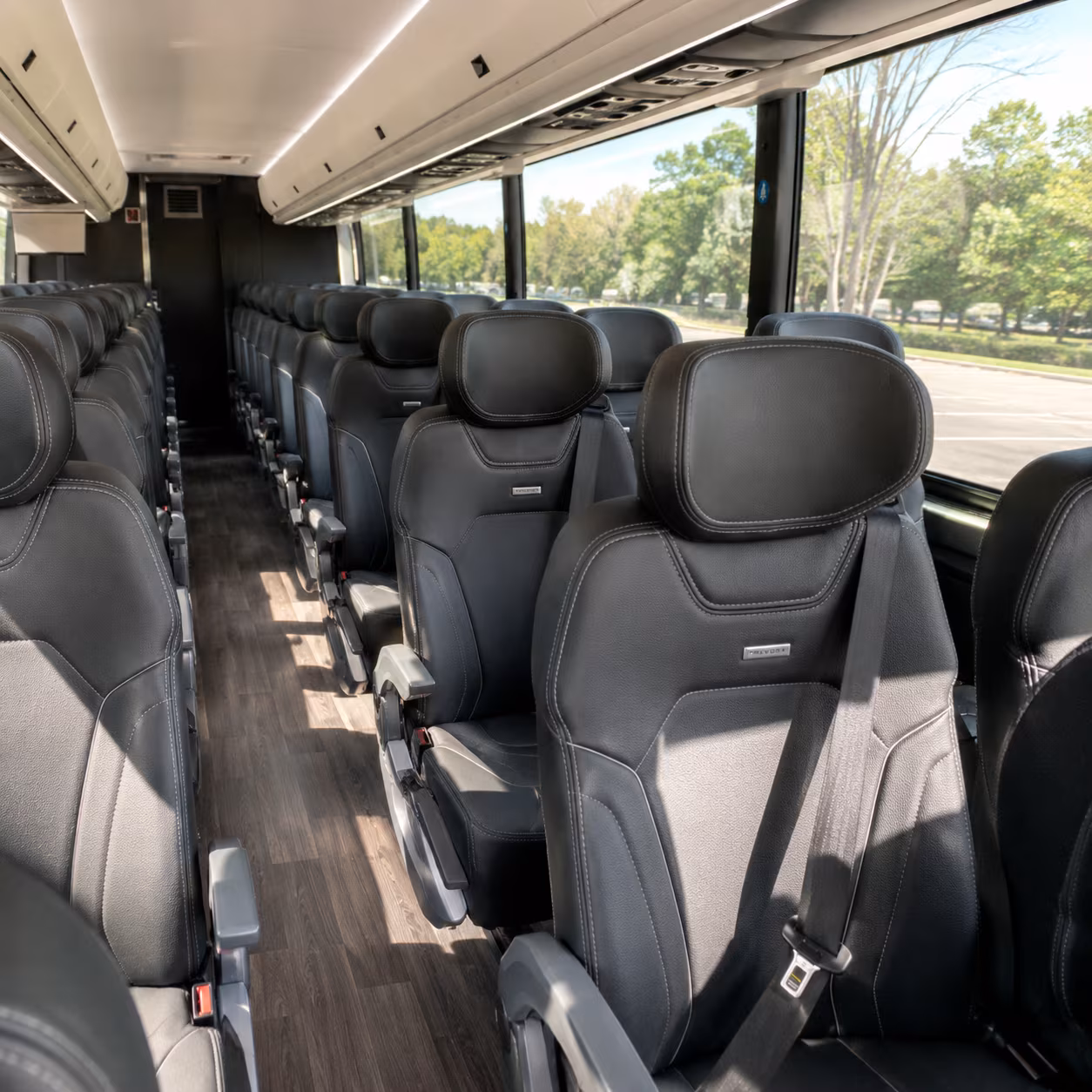 charter buses for qualtrics nu skin byu and provo corporate events
