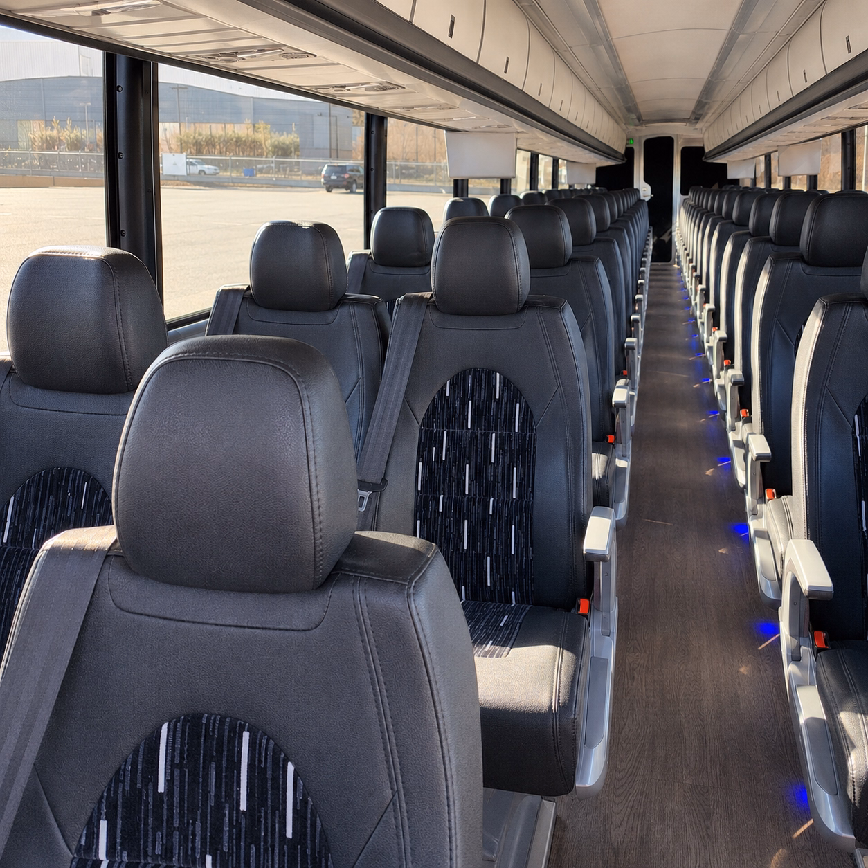 long distance charter buses for away games and road trips
