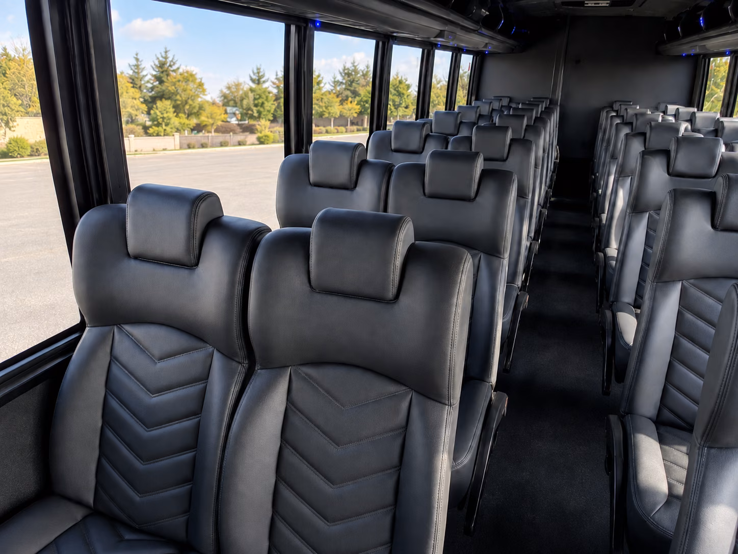 provo school event transportation onboard seating