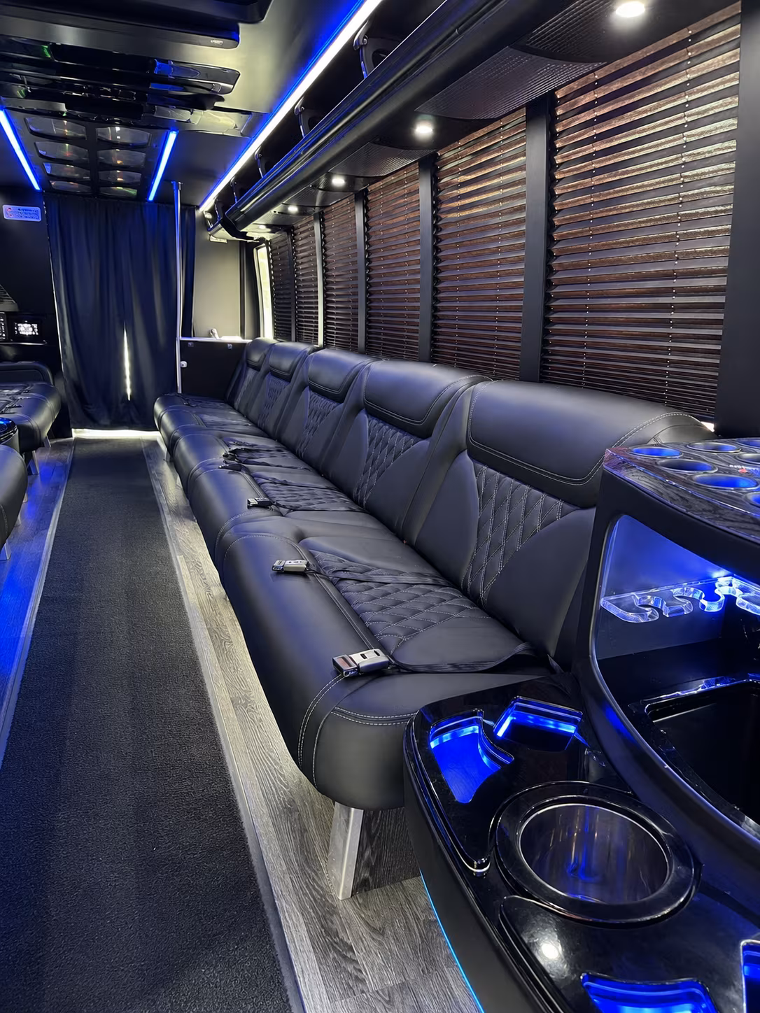 quinceanera sweet 16 party bus rental